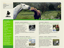 Tablet Screenshot of esserecavallo.com